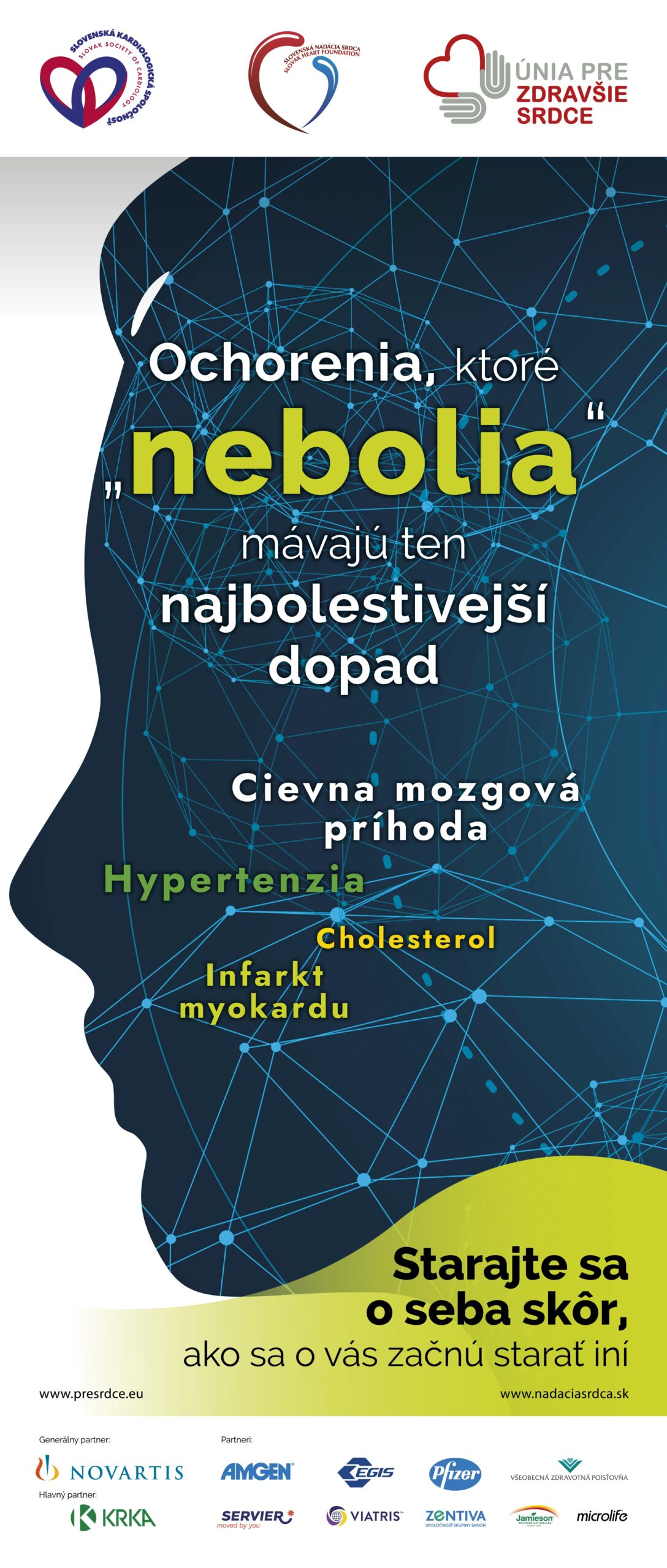 Ochorenia, ktoré nebolia 2023 – rollup kampane